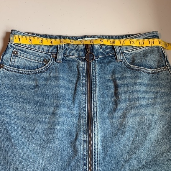 Free People We The Free Denim Mini Skirt - Picture 7 of 10